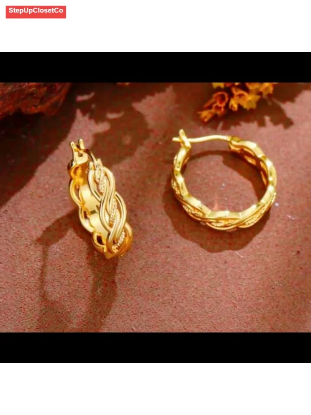 14K Gold Plated Dainty Huggie Hoop Earrings Hypoallergenic Lightweight Women